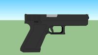 Glock 9mm pistol