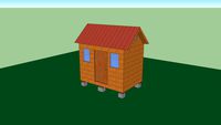 Wood shed, 12' x 8' woodshed