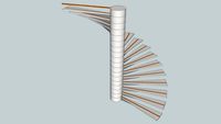 Escalier à spirale