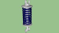 Triple M coilover shock absorber
