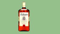 Litro whisky ballantines