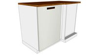 METOD Base Cabinet Corner