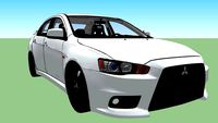 Lancer GTS - Vray On Junior Pedrozo