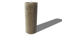 BOUGIE ST-REMY MARRON GM, Maisons du monde. Réf. 138620 Prix:24,90