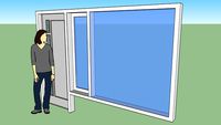 Kusen pintu gendong