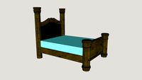 Elegant Bed Cama Elegante