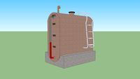 cuve fuel de 3500 Litres