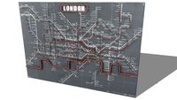 DECO MURALE UNDERGROUND, Maisons du monde. Réf: 138504 prix99,90