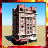 Low Poly Building 393d model