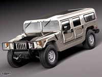 Hummer H1 Wagon civil3d model