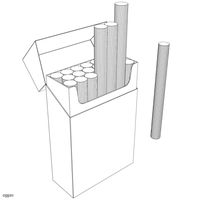 Cigarette Pack3d model