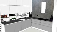 Cucina Stosa angolare completa di ogni rifinitura