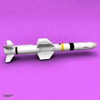 AGM-84 Harpoon3d model