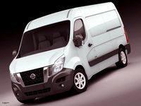 Nissan NV400 van 20113d model