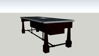 Bromley Table 2 Pewter Top