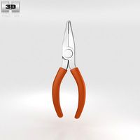 Long Nose Pliers3d model