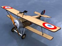 Nieuport 11 / Bebe3d model