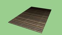 Crate & Barrel Iverson Birch Wool Rug 5'x8'