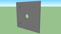 Vesa Mount 75x75mm Base Plate