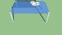 IKEA Glass Table