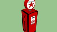 old Texaco gas pump