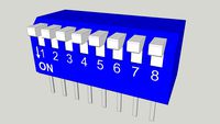 DIP8 PIANO (DIPSWITCH)