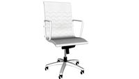 KARE 80676 Office Chair Wave White (Buerodrehsessel Wave Weiss)