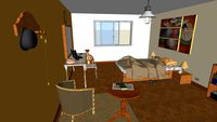Dormitorio amoblado
