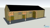 10.8m x 5.4m Kingsland Classic Lite Stable.