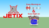 Jetix Poster for Toon Disney & ABC Family
