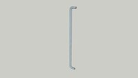 Contemporary metal pull BP2288 320mm c/c