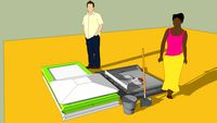 Bio sand toilet: the package