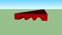 darkred Composite Deck Board