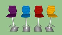 Metalmobil Stool Uni 380