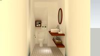 Toilette Blanco