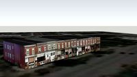 Brown Rowhouses