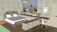 beige bedroom
