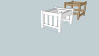 Ottoman , Stickley style