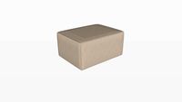 Natuzzi Bracque Pouf 1921 100