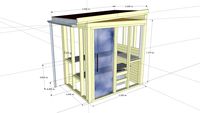 Outdoor sauna