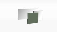 Natuzzi Blocks Wall Mirror - Y003