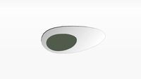 Natuzzi Clouds Wall Mirror Big 130X53 Silver/Fume' - Y002V00