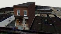 Simple Brown Rowhouse