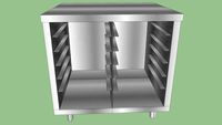 Quest Pan storage cabinet