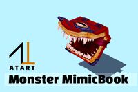 ATART Monster MimicBook