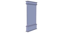 Panelled wall 2