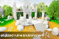 Stylized Ruins Environment