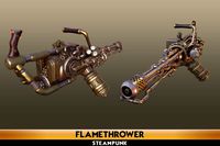 The SteamPunk Flamethrower