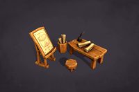 Research desk