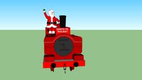 Santa Fe Railway Christmas Steam Train